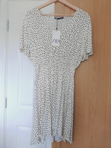 Zara polka dot - short, dress