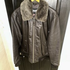 Schott LC930D Men's Leather  Aviator Flight  Jacket Size 2XL XXL Classic VGC