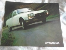 Citroen GS brochure Sep 1971