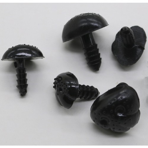 Black safety noses - black, for