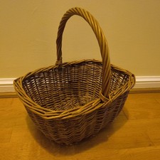 Vintage wicker cane basket for - vintage,