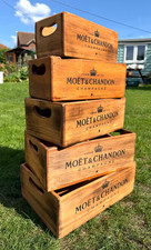 SET OF 5 HANDMADE WOODEN BOXES