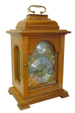 MAHOGANY Bracket Mantel Clock