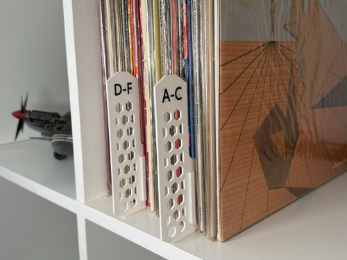 Vinyl record dividers - vinyl,