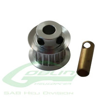SAB Goblin 500 Aluminum Motor Pulley Z21 - H0215-21-S