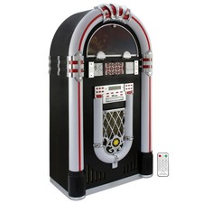 Jukebox Vintage Retro Stereo Vinyl Record Player,CD/FM/BT/MP3/USB Radio