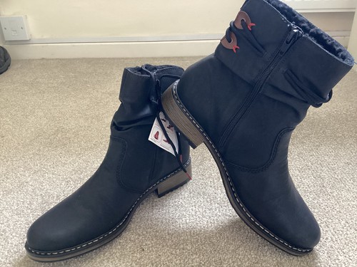 Rieker ankle boots size 8 - rieker,