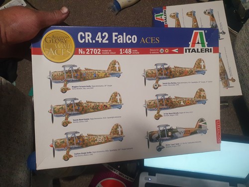 Italeri 2702 falco - italeri, cr.42