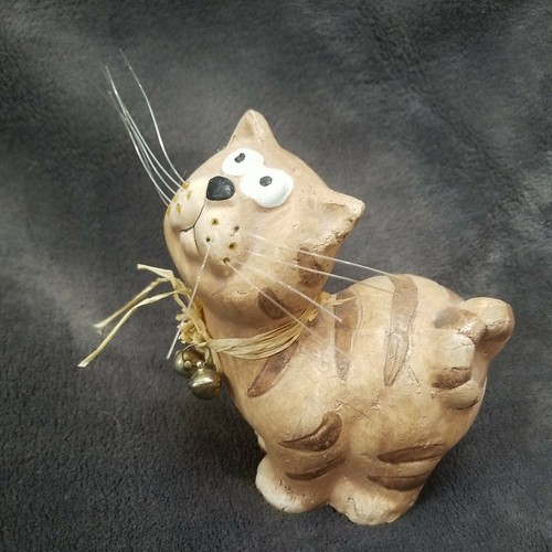 Striped cat figurine - striped, the