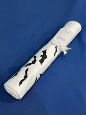 Williams Sonoma BAT Table Runner Halloween Day Of The Dead 108" x 16" Orig $70