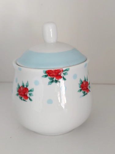Waterside sugar bowl with lid - waterside,