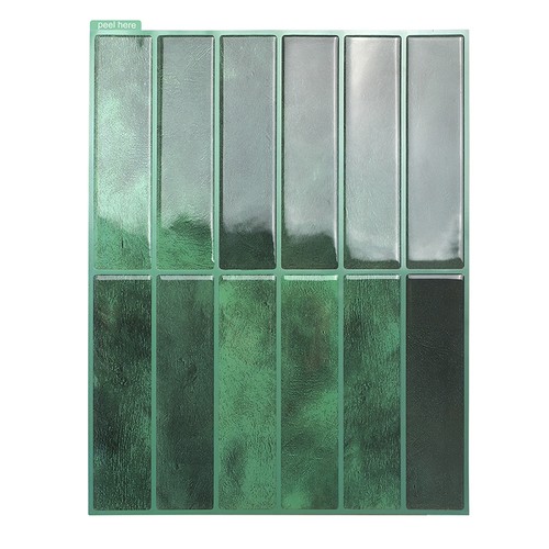 10pcs green peel stick - 10pcs, peel&stick