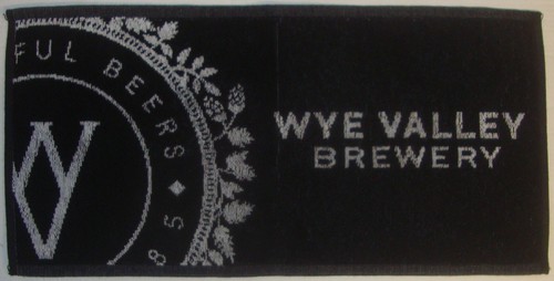 Wye valley brewery bar towel - brewery,