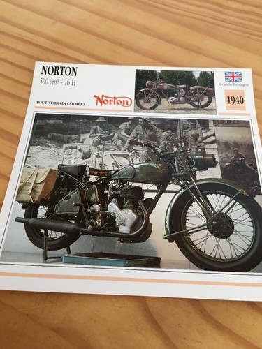 Norton 500 16h army - army, 1940