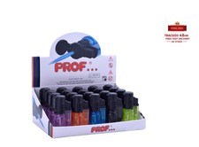 PROF 2x Windproof Jet Flame Lighters Refillable Gas High Capacity Torch Lighters