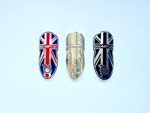 Fits brompton bike - head, badge