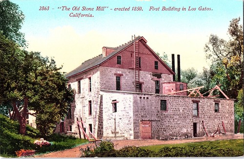 Vintage old stone mill - vintage,