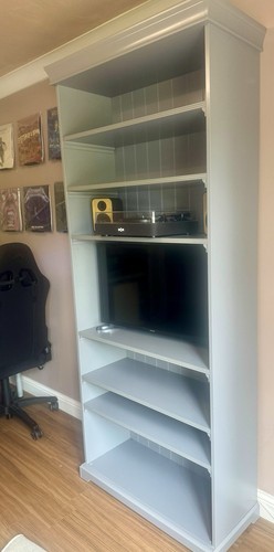 Ikea grey liatorp bookcase - ikea,