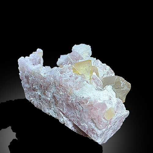 370 gram topaz crystal with - 370,
