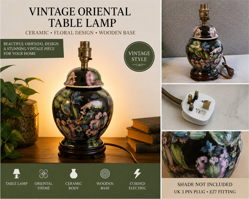 Vintage chinese famille noire - vintage,