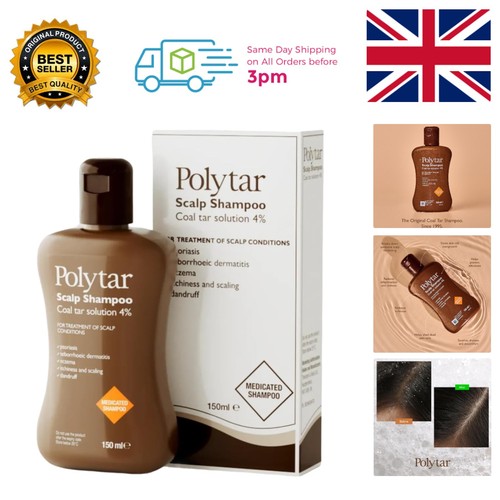 Polytar scalp shampoo 150ml - 150ml,