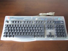 MACALLY iKEY CLEAR/BLUE USB