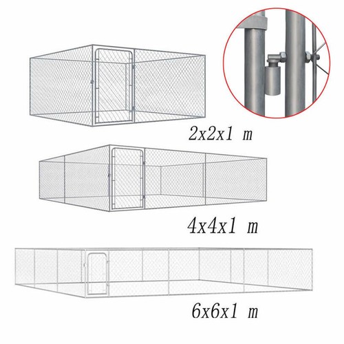 Outdoor dog kennel galvanised - dog,