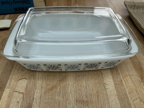 Vintage chelsea pyrex oblong - vintage,