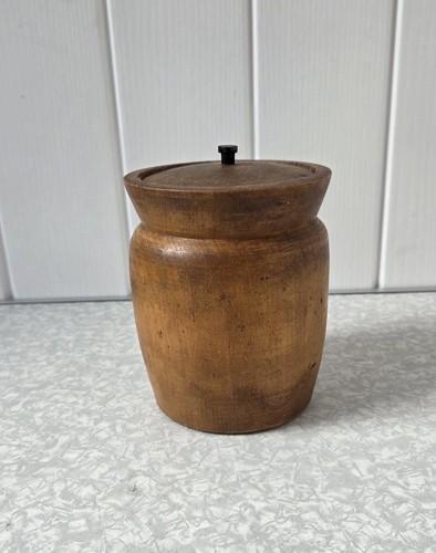 Vintage solid wooden carved - wooden,