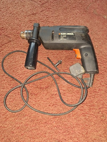 Black and decker corded hammer - black,