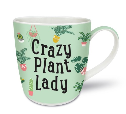 Crazy plant lady gift mug - mug, |