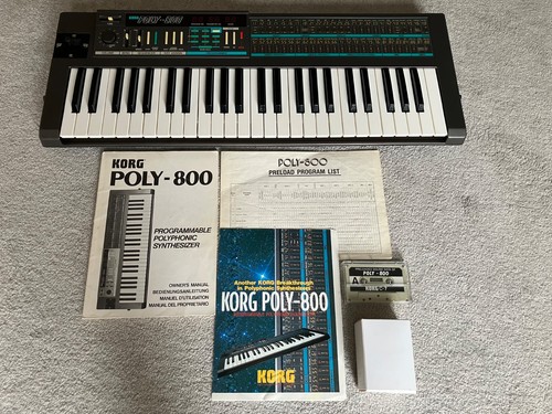 Korg poly 800 vintage analogue - poly-800,