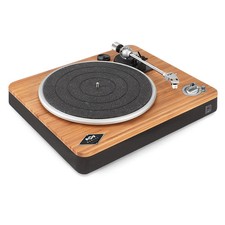 House of Marley Stir It Up Wireless Bluetooth Turntable  Bamboo Finish