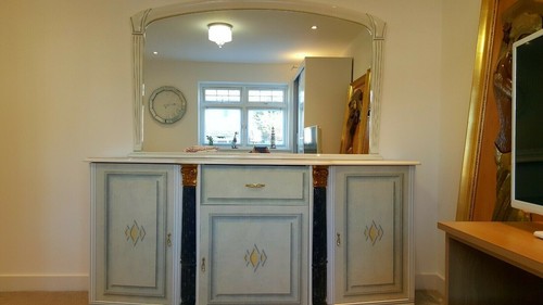 Beautiful high gloss sideboard - high,