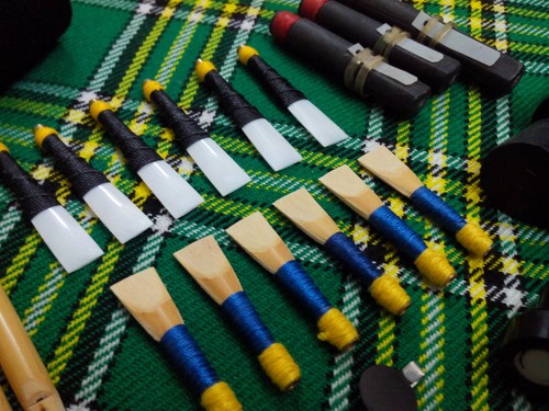 Highland bagpipe cane - highland,