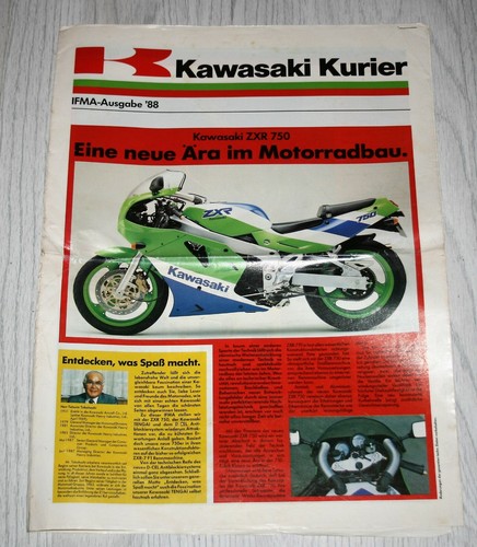 Kawasaki kurier german - kawasaki,
