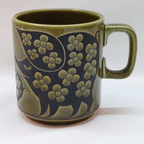 Hornsea piggies mug 1974 john - 1974,