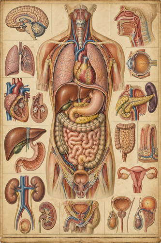 183 human internal - internal, organs
