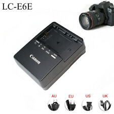 Original Canon LC-E6E Battery Charger For LP-E6 EOS 7D 60D 6D 70D Mark II 80D