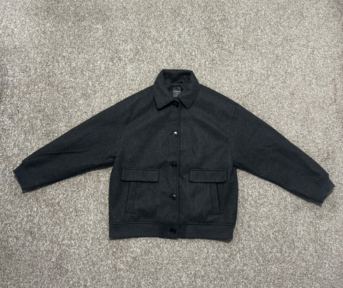 Men grey wool blend - grey,