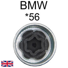 BMW Replacement Locking Wheel Nut Key Number 56 - UK Seller