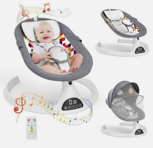 Baby swing seat - remote,, toy