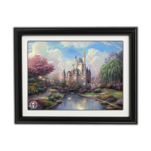 Cinderella castle framed - cinderella,