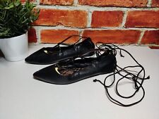 WOMENS ZARA UK 3 EU 36 BLACK