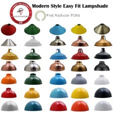 Vintage Retro Lamp Shade Metal Pendant shade Kitchen Easyfit Ceiling Light Shade