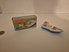 Vintage Lesney Matchbox Superfast No.5 Seafire Boat, Die-Cast,Original Box, 1978