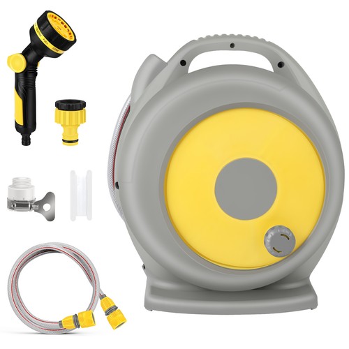 Retractable garden hose - garden, reel
