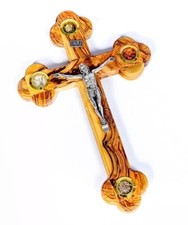 Hand Made Olive Wood Cross/4