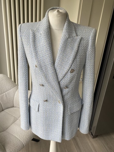 Zara blue white - zara, boucle