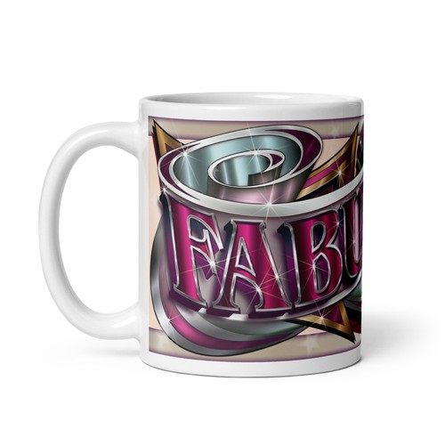 Fabulous fairground art mug - fabulous,